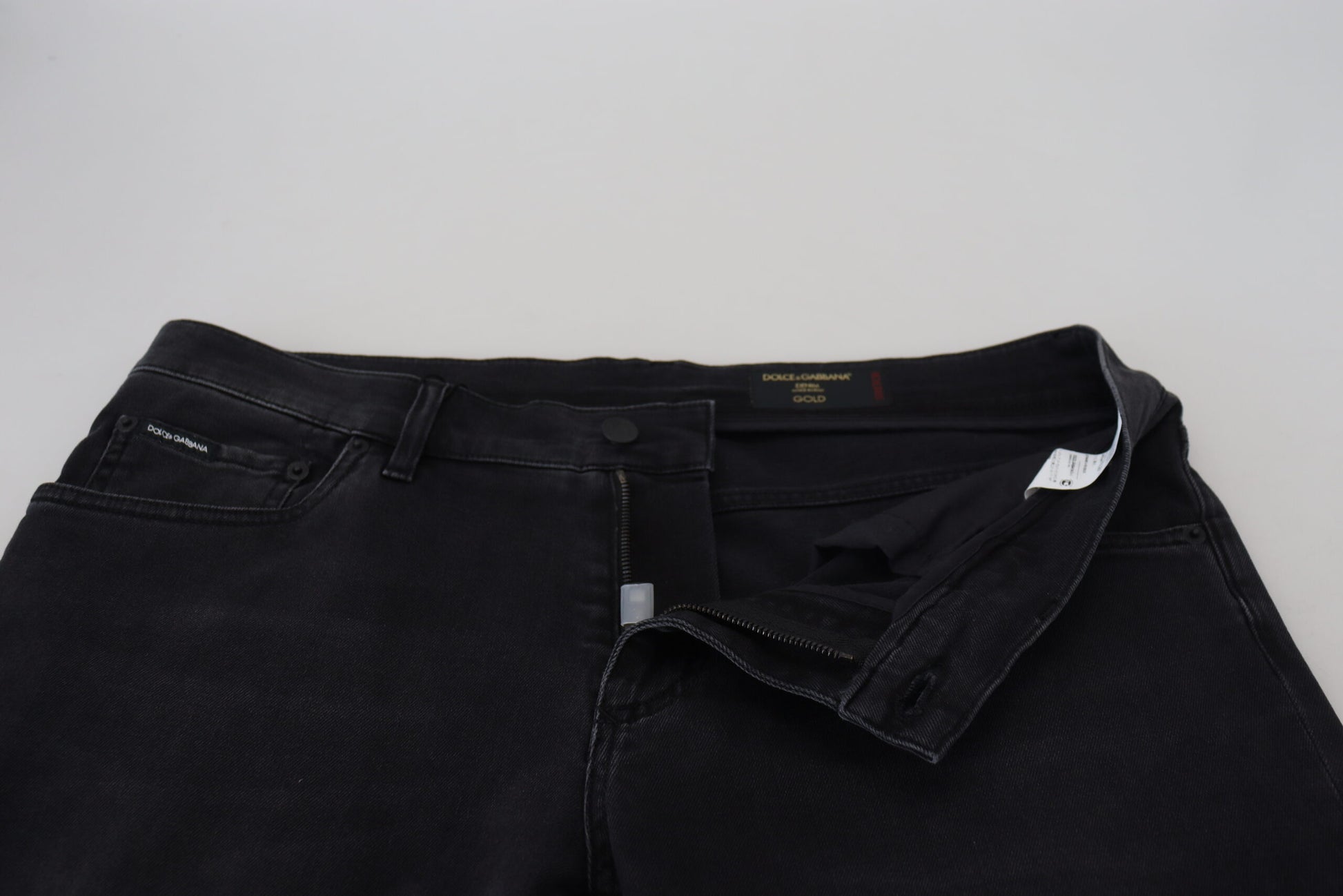 Dolce & Gabbana Black Skinny Jeans for Men additional view