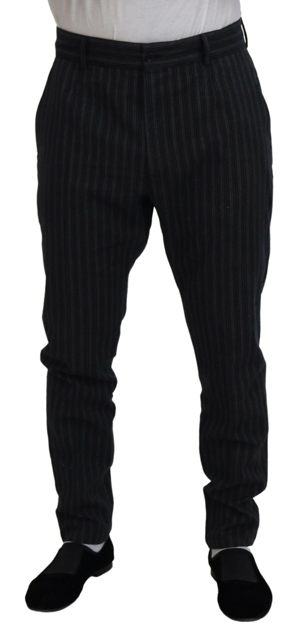 Dolce & Gabbana Grey Dress Pants for Men