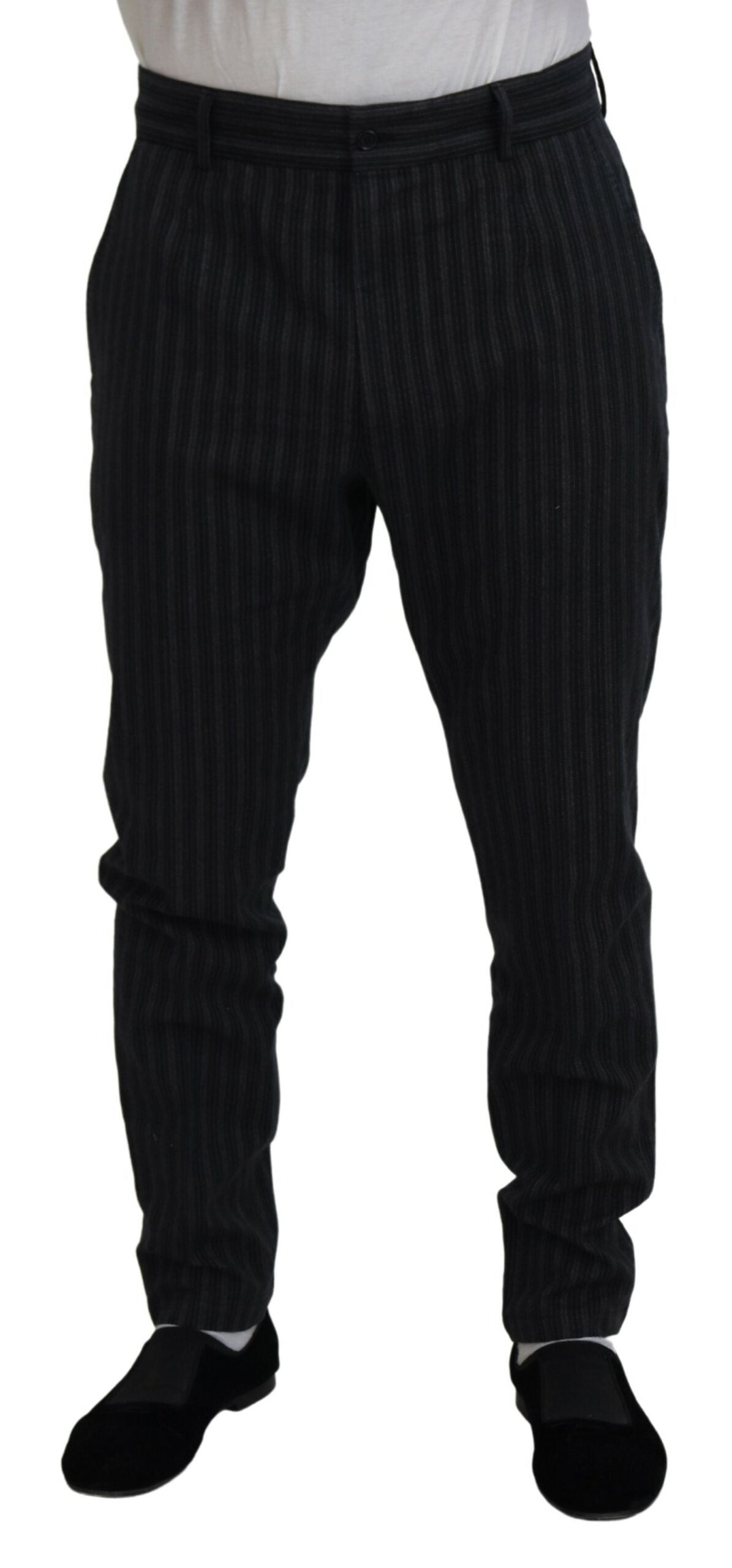 Dolce & Gabbana Grey Dress Pants for Men