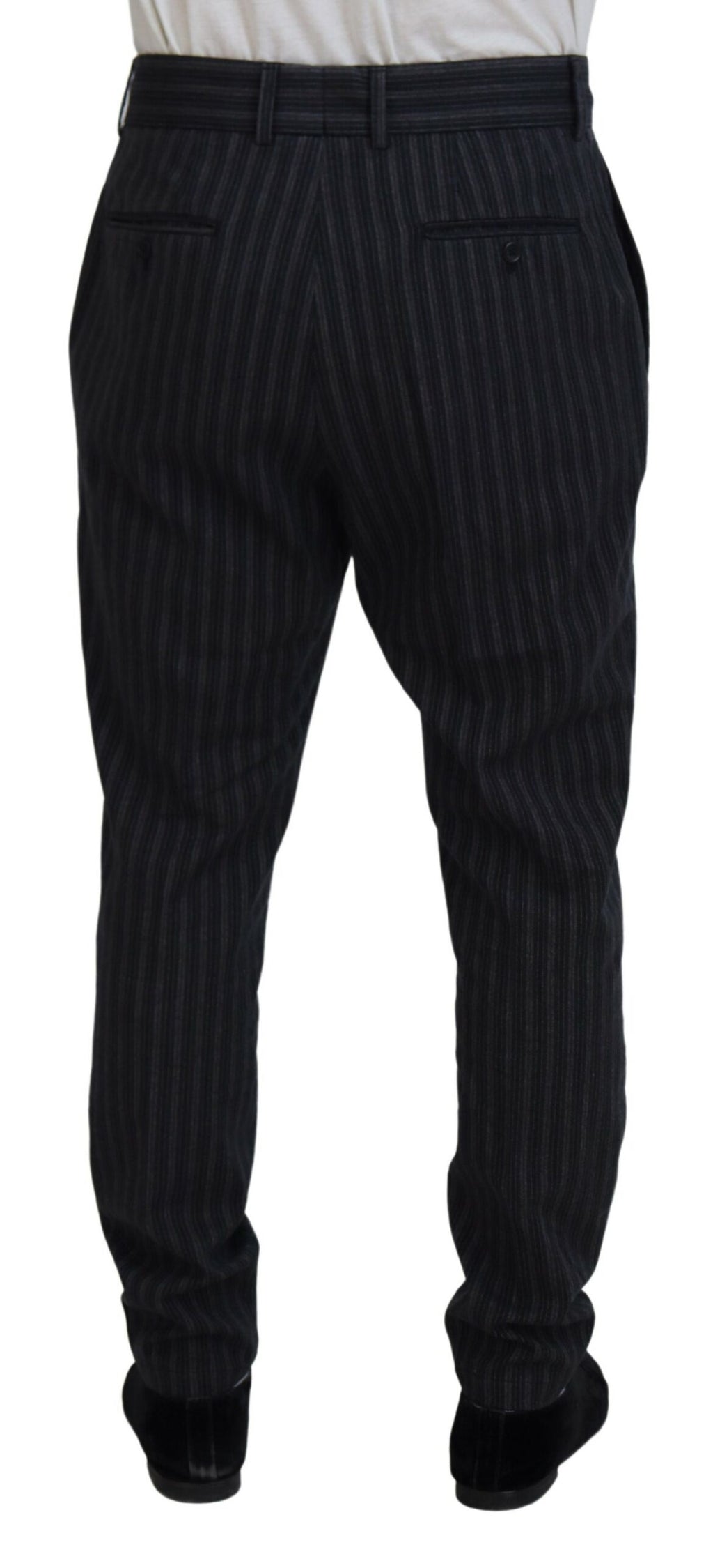 Dolce & Gabbana Grey Dress Pants for Men detail view