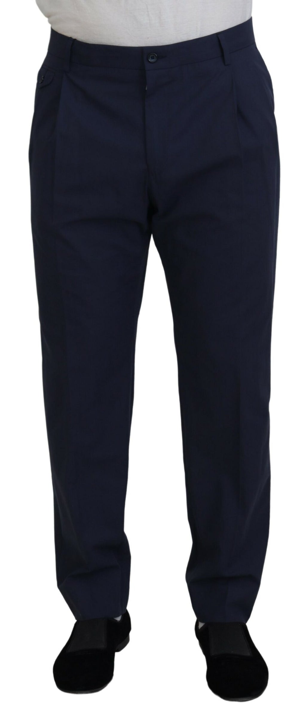 Dolce & Gabbana Blue Chino Pants for Men