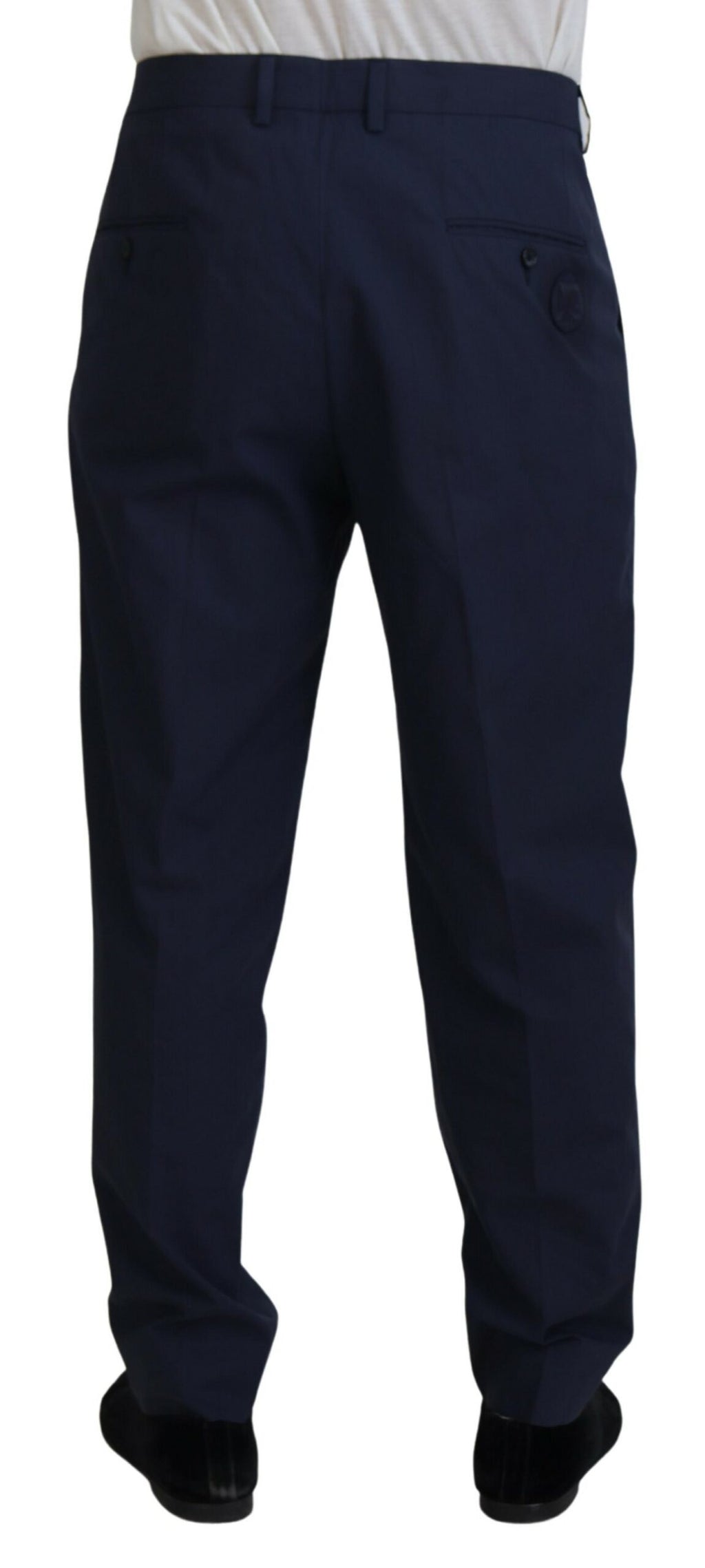 Dolce & Gabbana Blue Chino Pants for Men detail view
