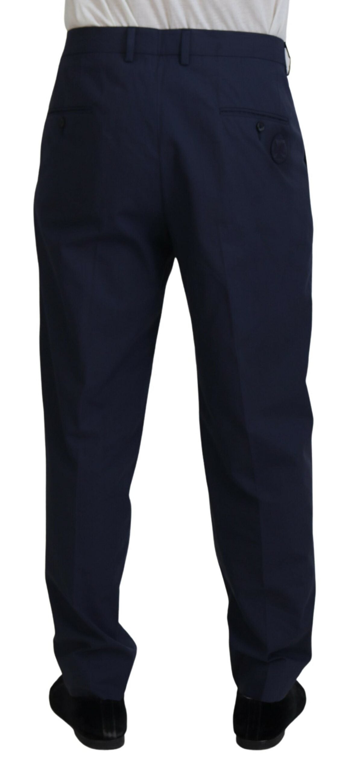 Dolce & Gabbana Blue Chino Pants for Men detail view