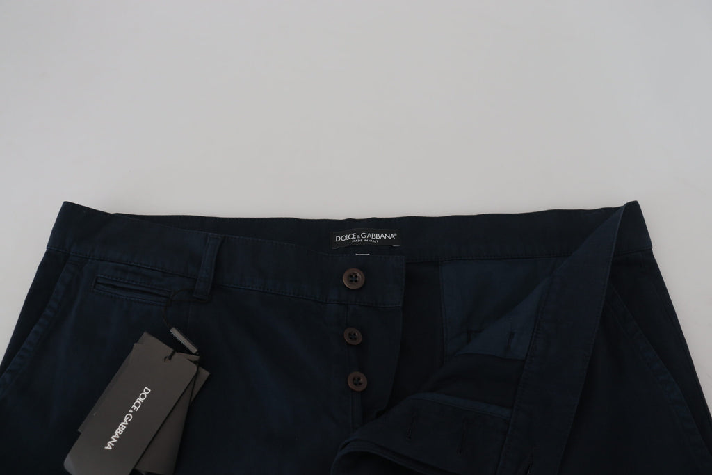 Dolce & Gabbana Blue Dress Pants for Men additional view