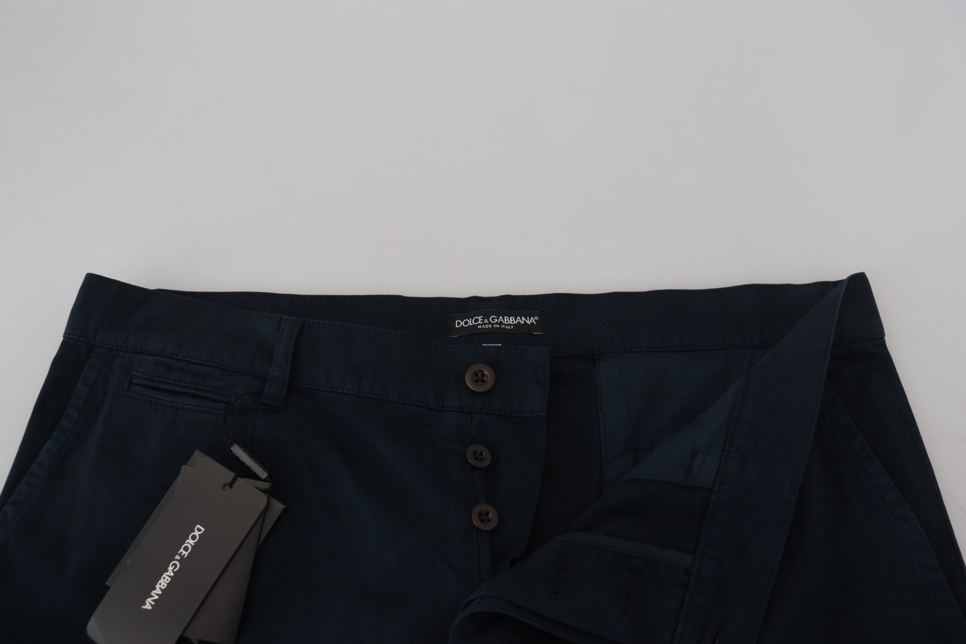 Dolce & Gabbana Blue Dress Pants for Men additional view