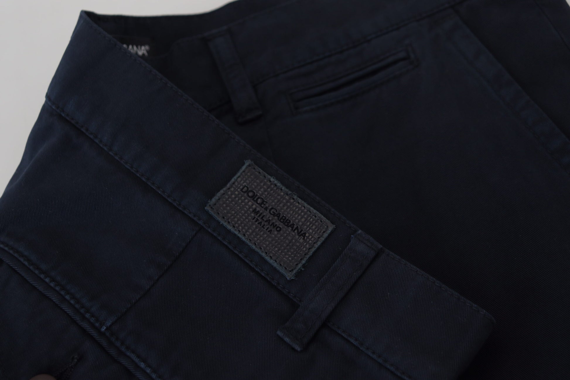Dolce & Gabbana Blue Dress Pants for Men additional view