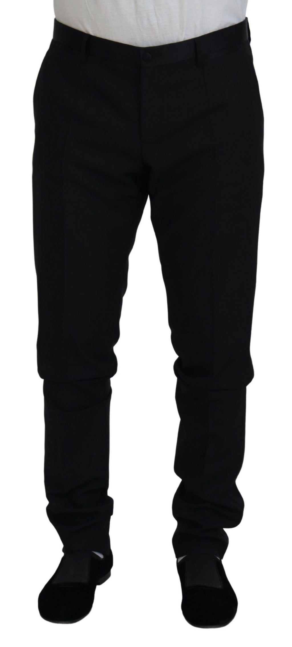 Dolce & Gabbana Black Dress Pants for Men