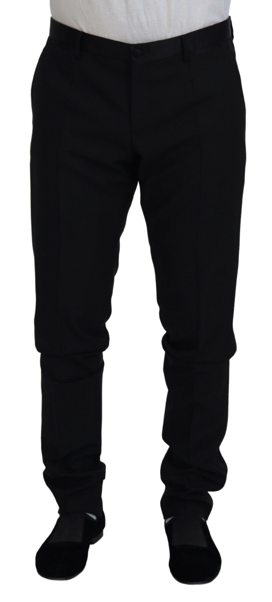Dolce & Gabbana Black Dress Pants for Men