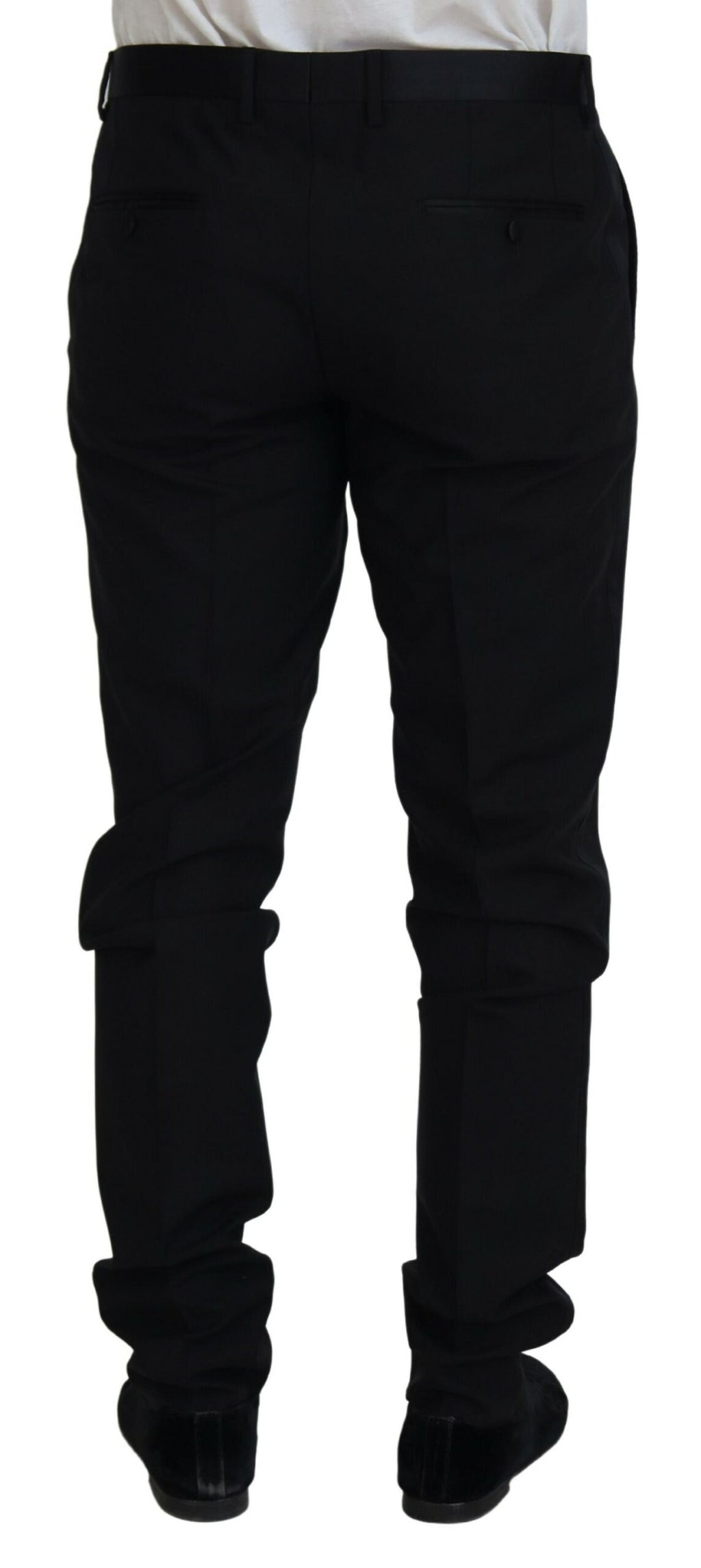 Dolce & Gabbana Black Dress Pants for Men detail view