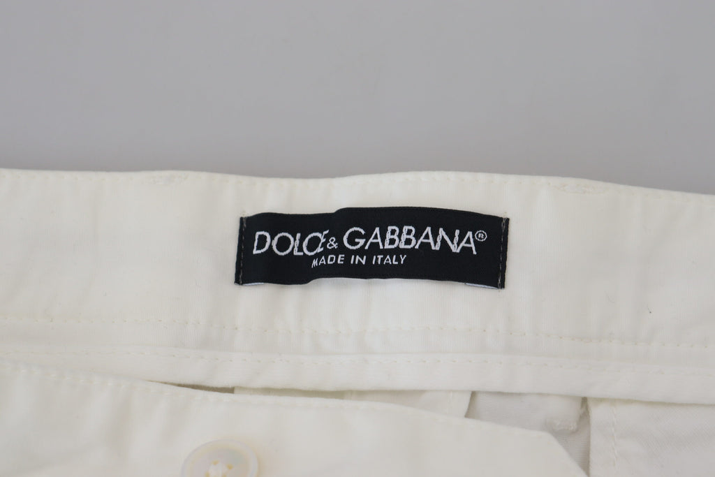 Dolce & Gabbana White Chino Pants for Men additional view
