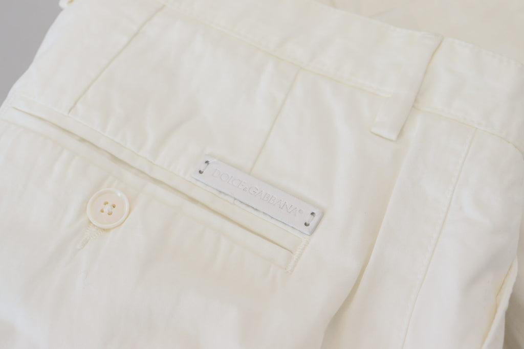 Dolce & Gabbana White Chino Pants for Men additional view