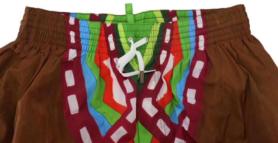 Dsquared² Multicolor Swim Shorts for Men detail view