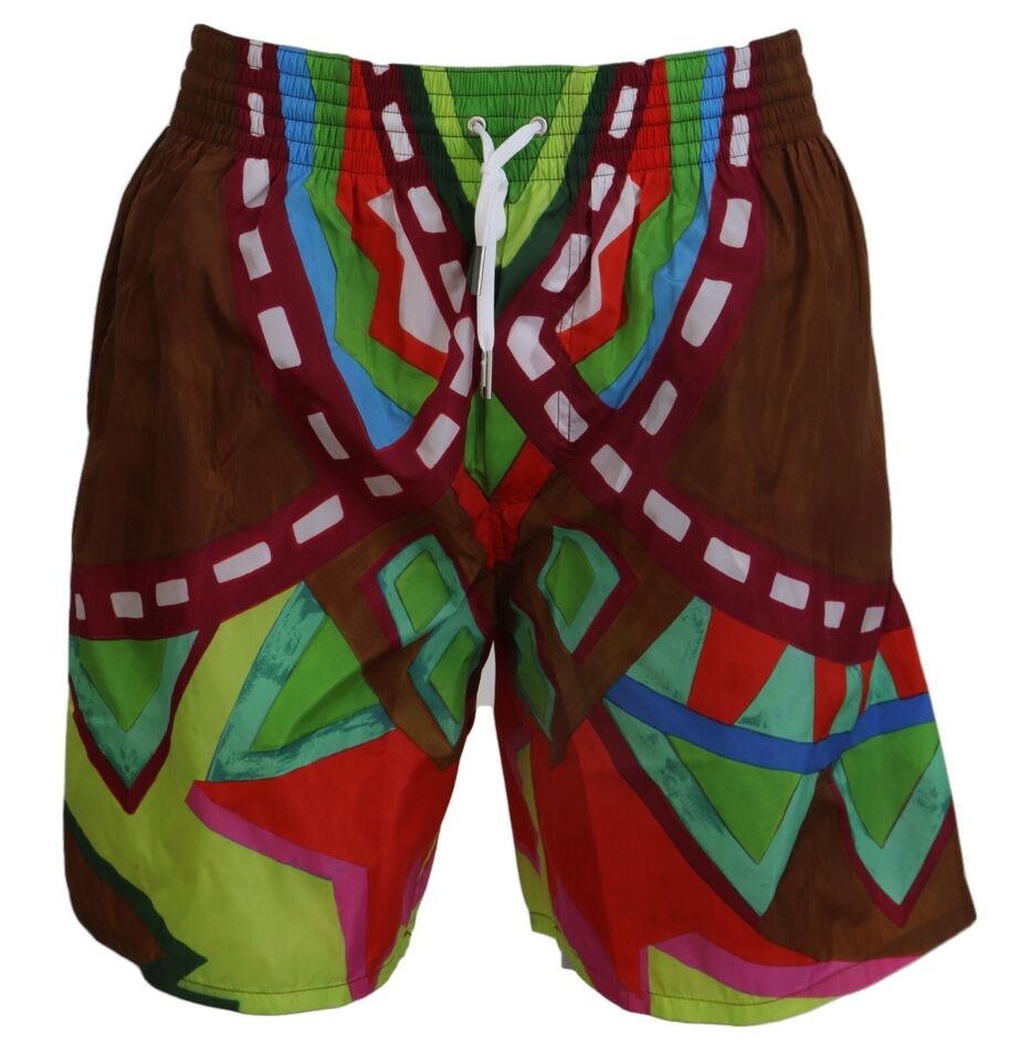 Dsquared² Multicolor Swim Shorts for Men
