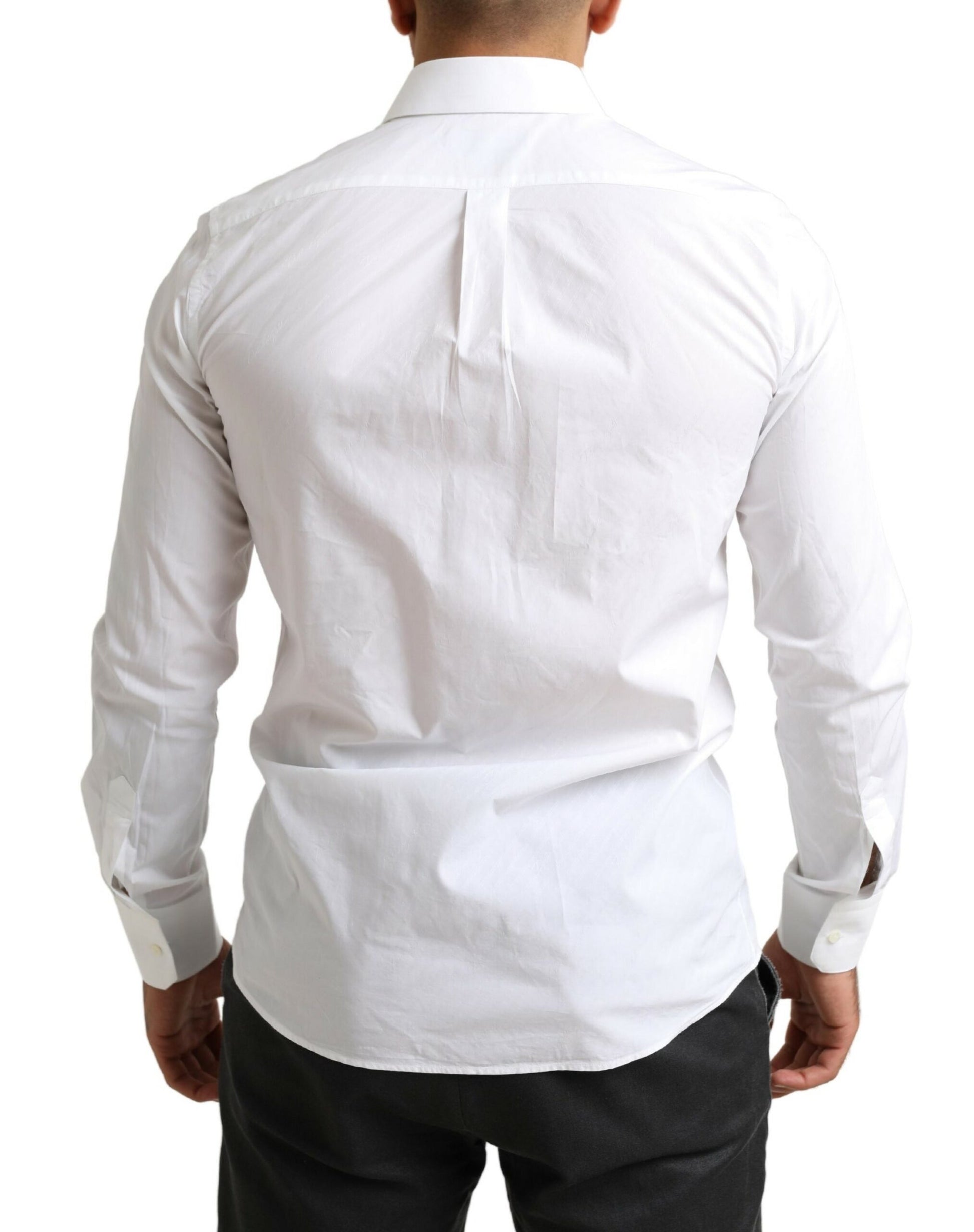 Dolce & Gabbana White Dress Shirt for Men detail view