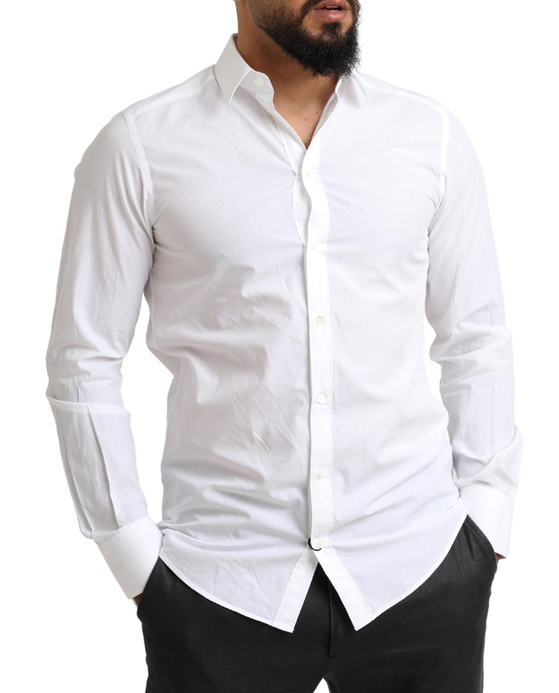 Dolce & Gabbana White Dress Shirt for Men additional view