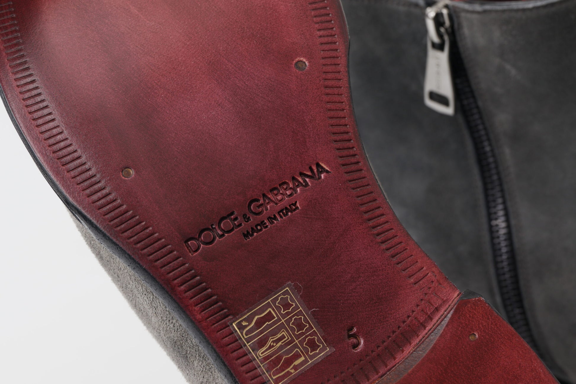 Dolce & Gabbana Grey Ankle for Men additional view