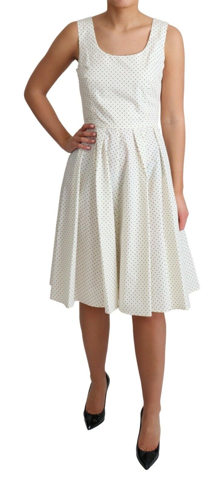Dolce & Gabbana White Midi Dress for Women alternate view