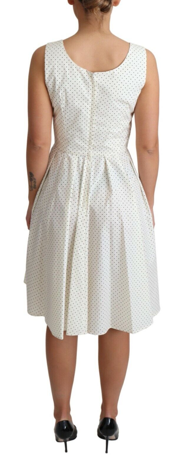 Dolce & Gabbana White Midi Dress for Women side view
