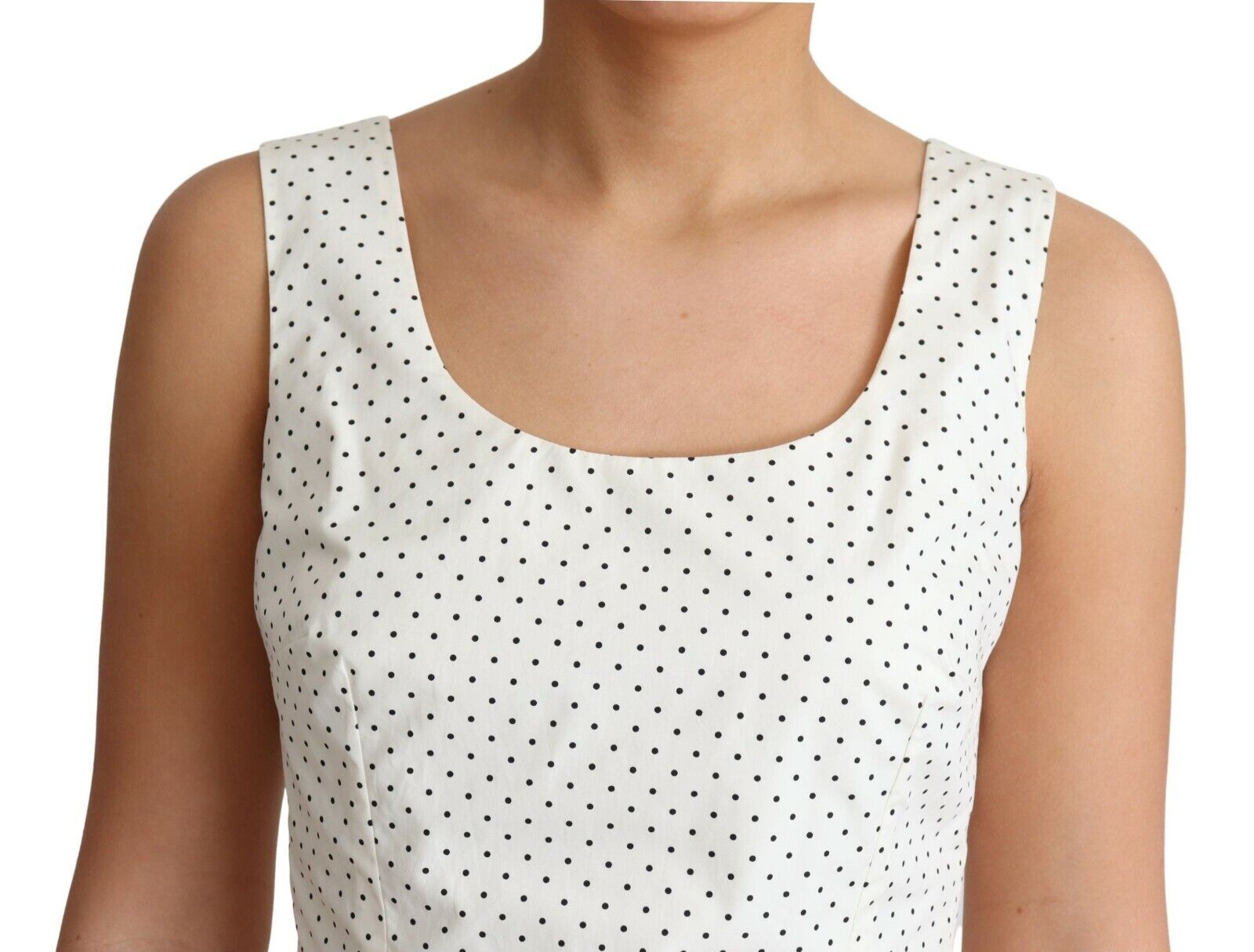 Dolce & Gabbana White Midi Dress for Women additional view