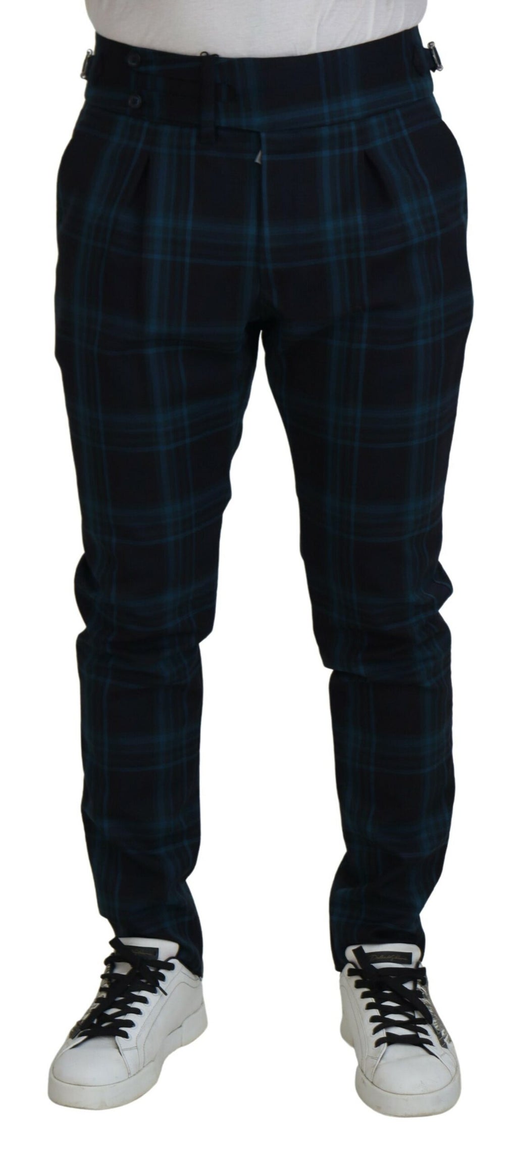 Dolce & Gabbana Blue Chino Pants for Men
