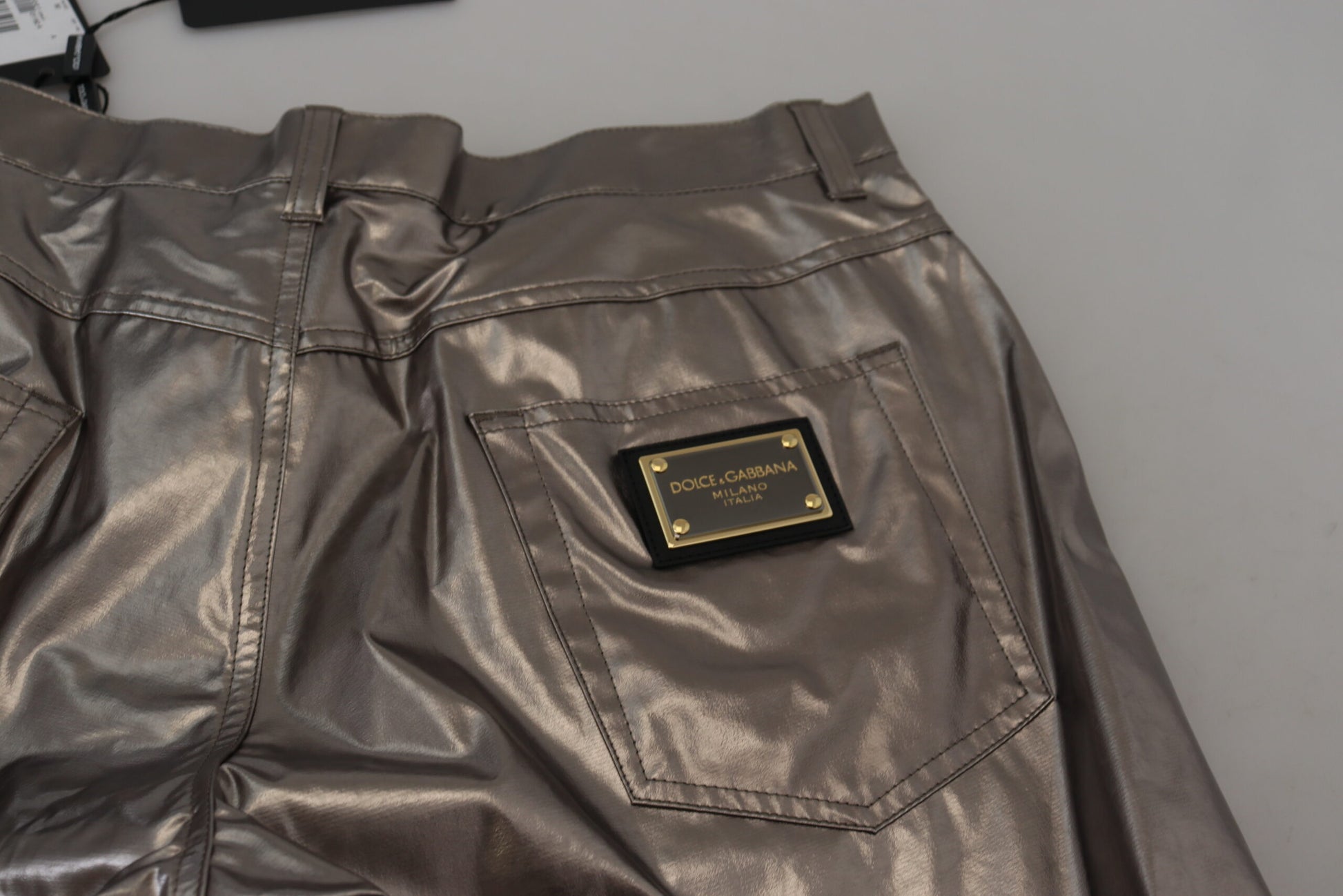 Dolce & Gabbana Silver Casual Pants for Men additional view