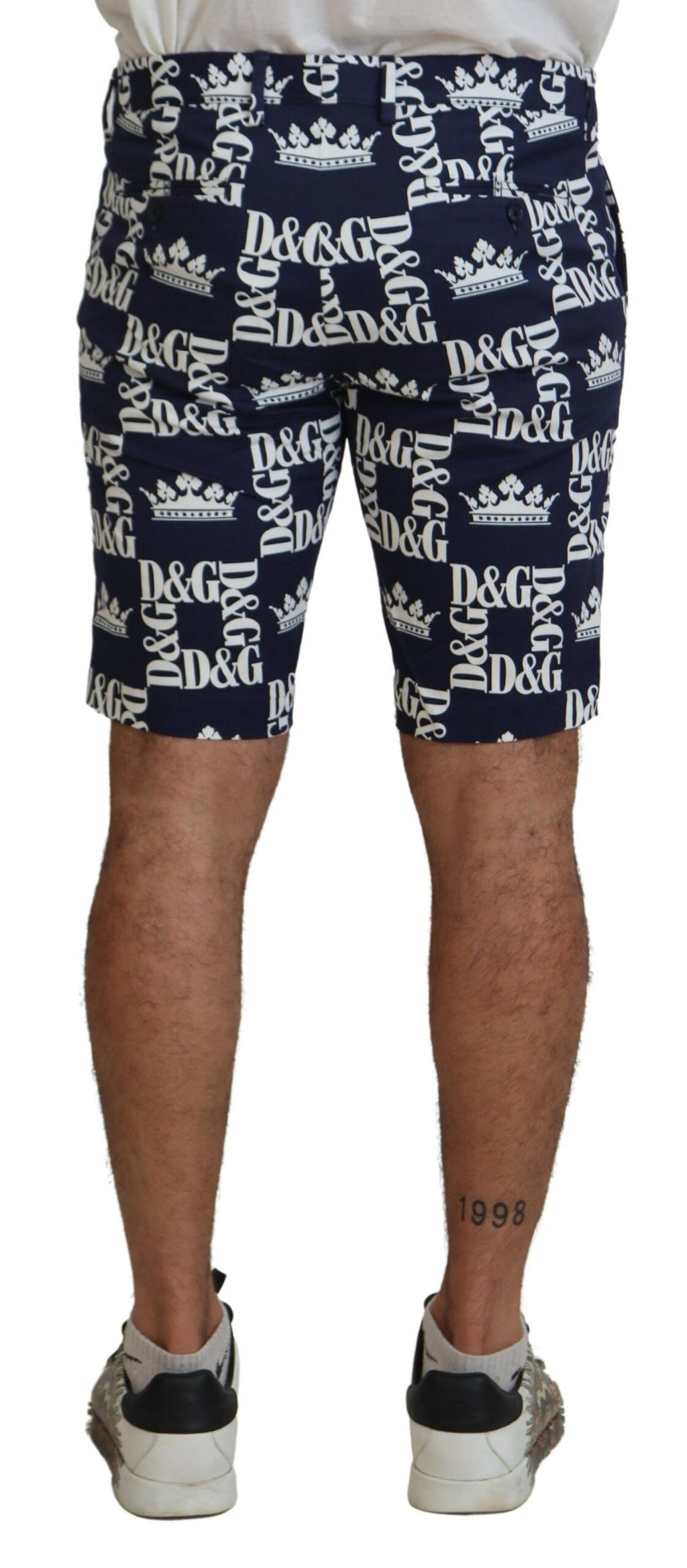 Dolce & Gabbana Blue Shorts for Men detail view