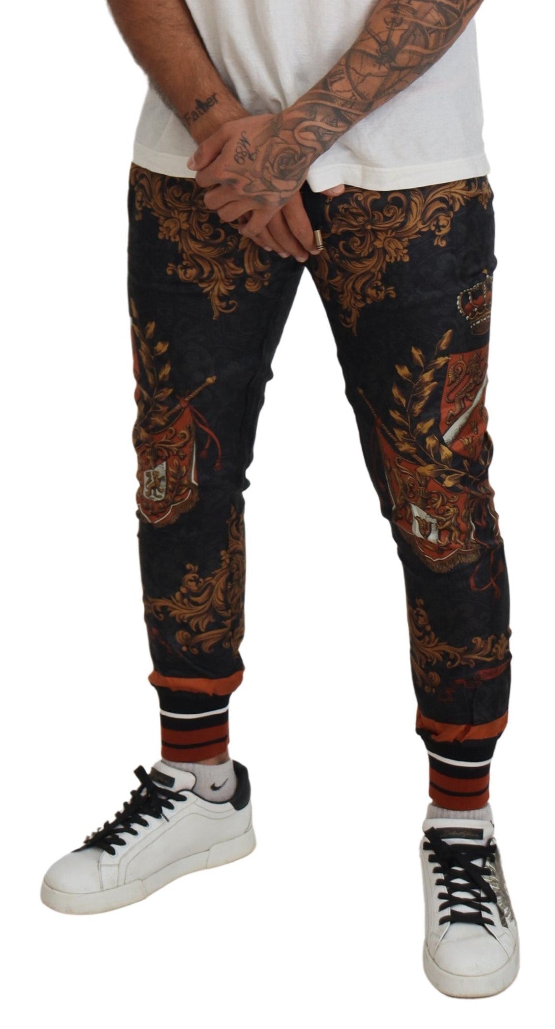 Dolce & Gabbana Multicolor Casual Pants for Men side view