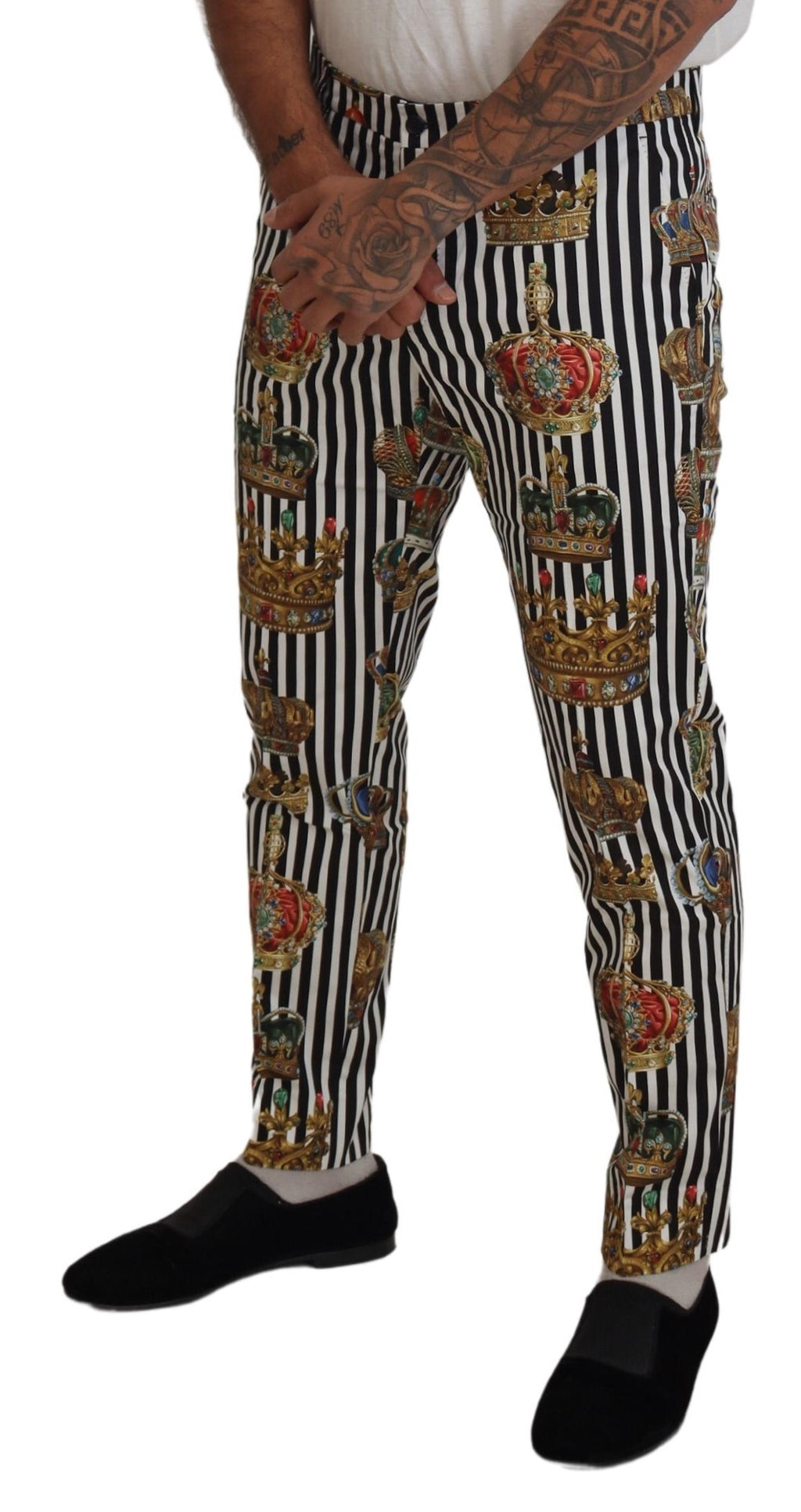 Dolce & Gabbana White Chino Pants for Men additional view
