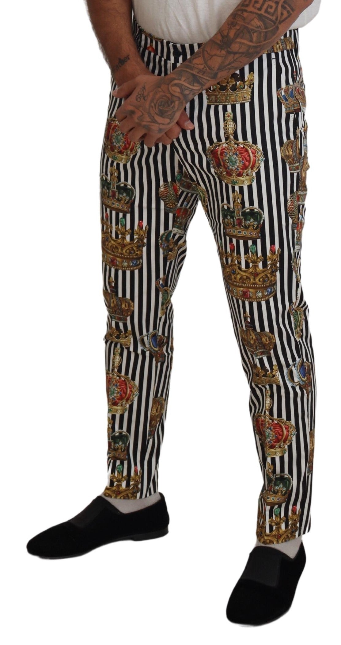 Dolce & Gabbana White Chino Pants for Men additional view