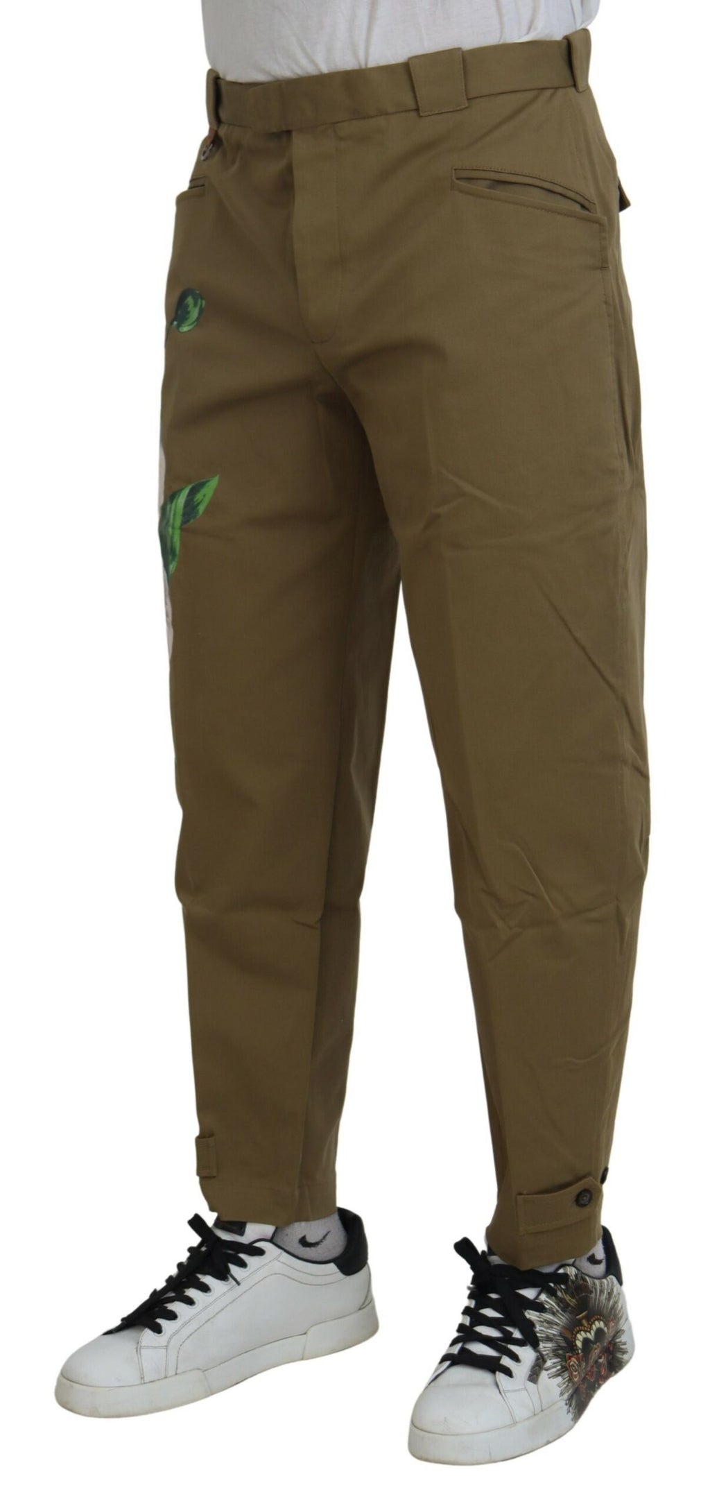 Dolce & Gabbana Beige Chino Pants for Men alternate view