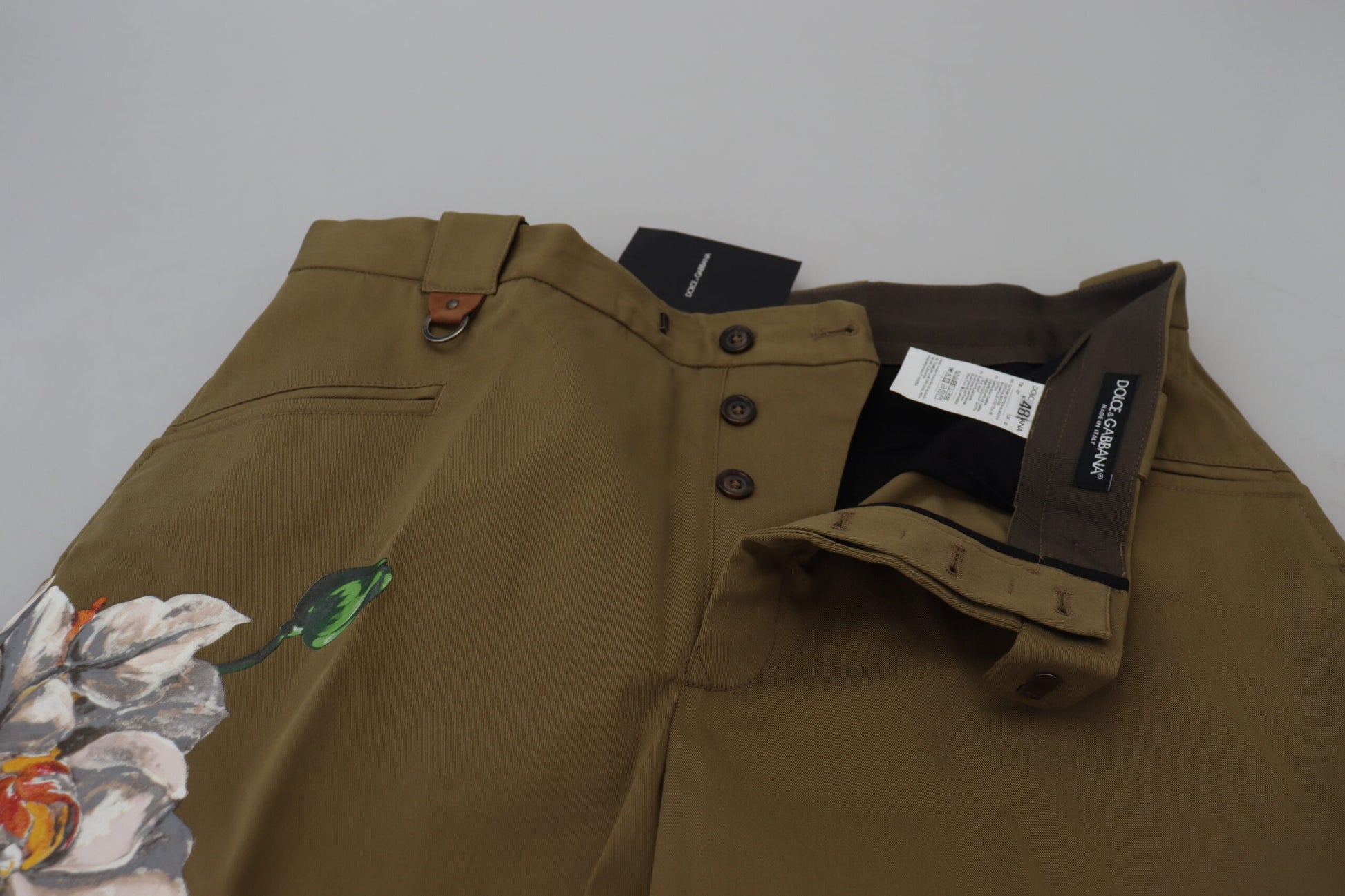 Dolce & Gabbana Beige Chino Pants for Men additional view
