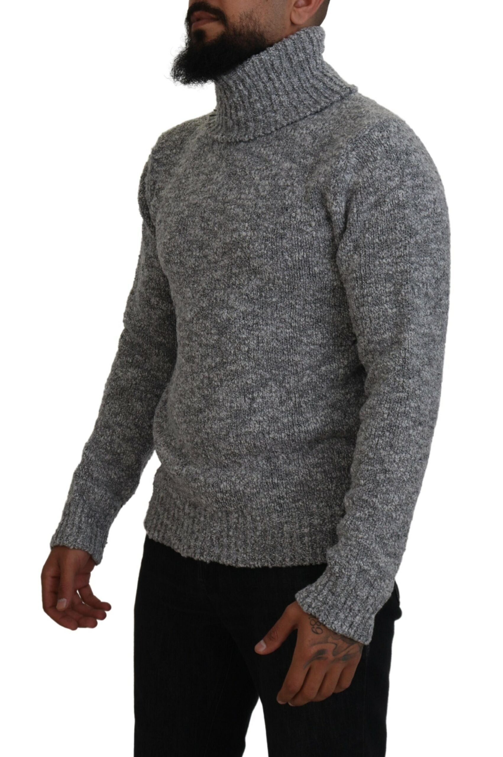 Dolce & Gabbana Grey Turtleneck for Men alternate view