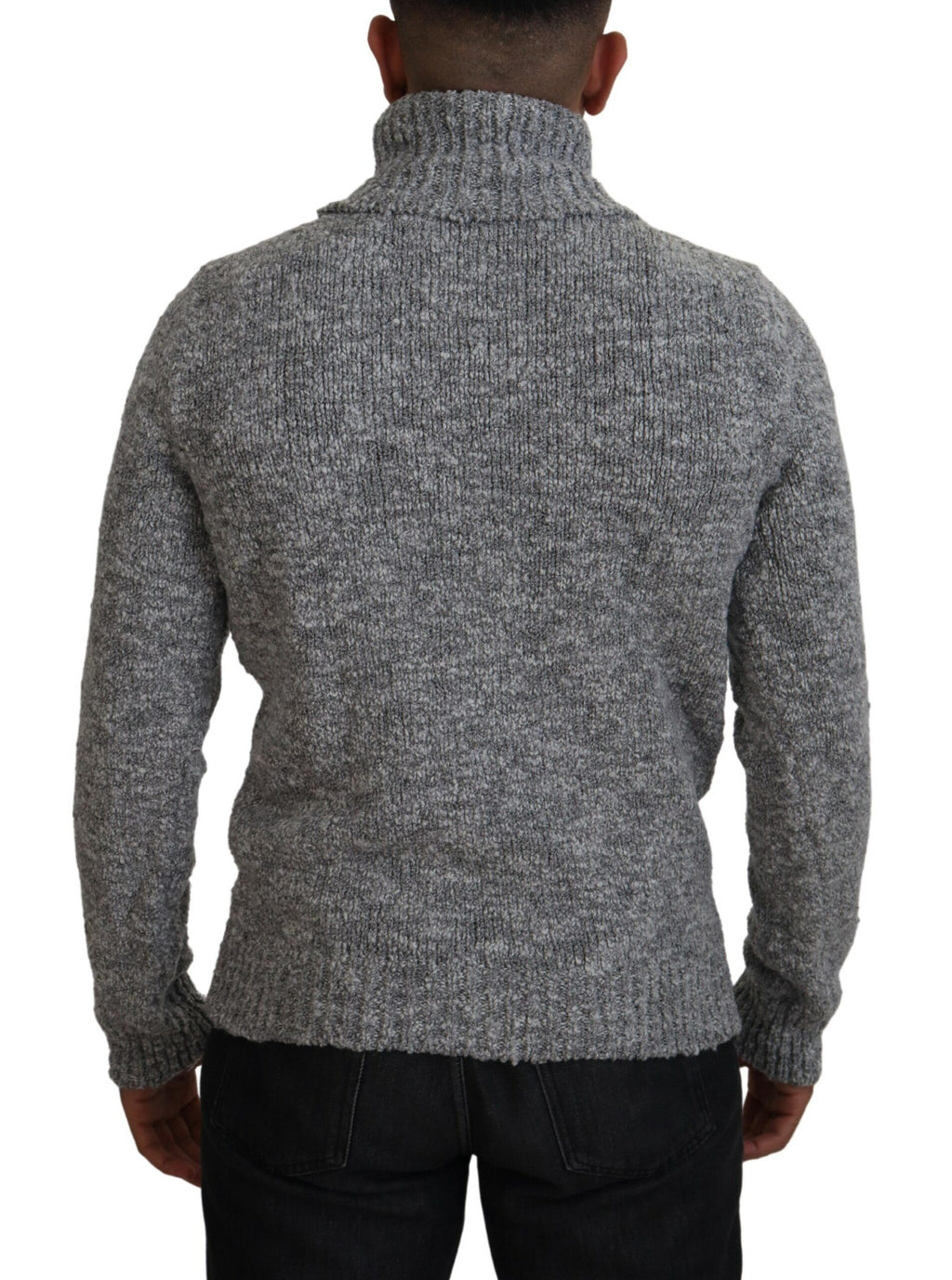 Dolce & Gabbana Grey Turtleneck for Men detail view