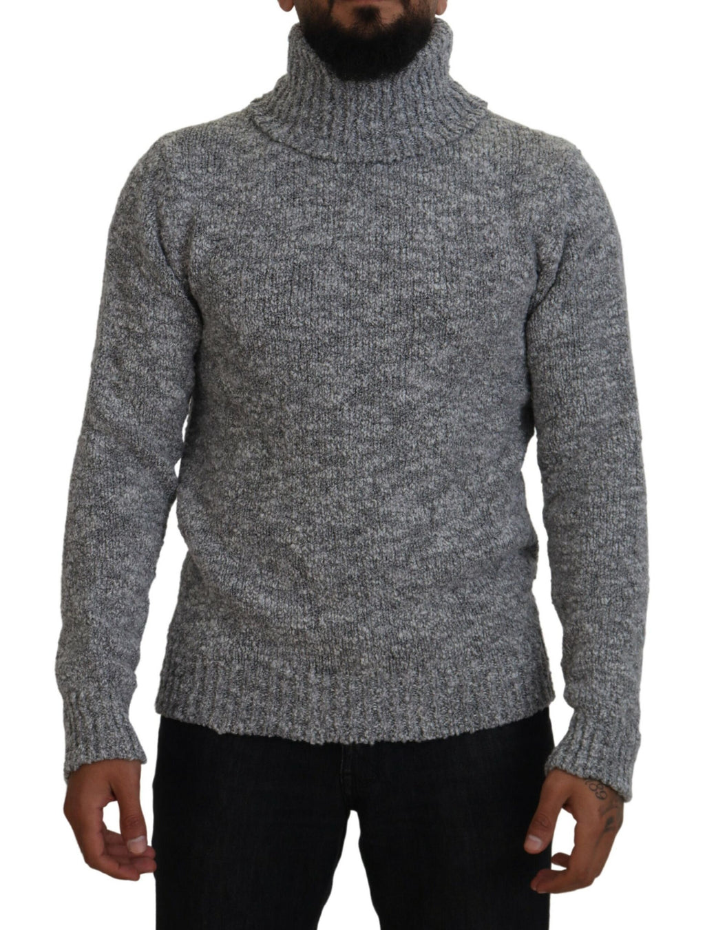 Dolce & Gabbana Grey Turtleneck for Men
