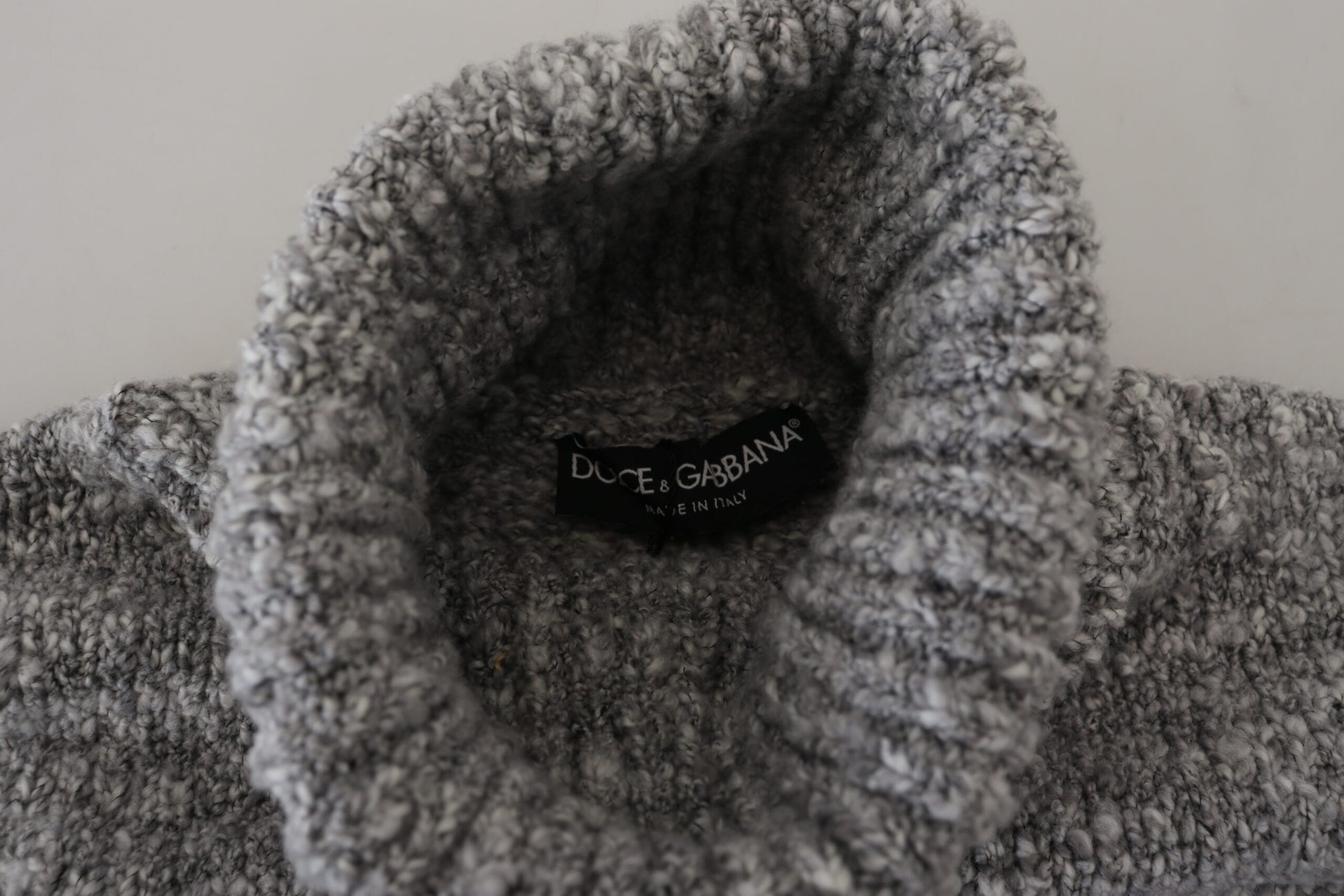 Dolce & Gabbana Grey Turtleneck for Men additional view