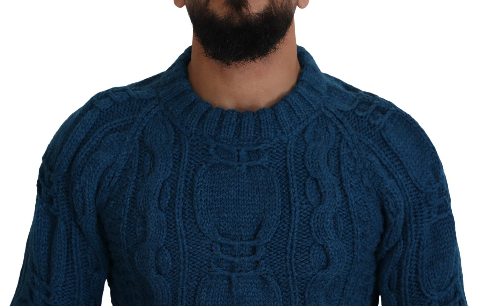 Dolce & Gabbana Blue Sweatshirt for Men detail view