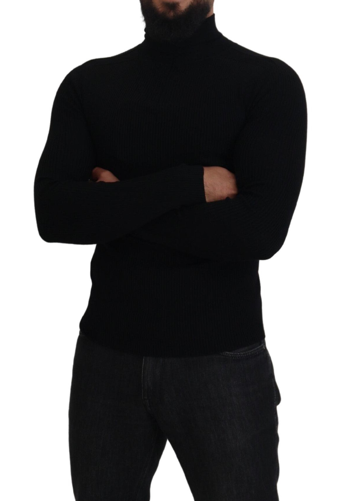 Dolce & Gabbana Black Turtleneck for Men additional view