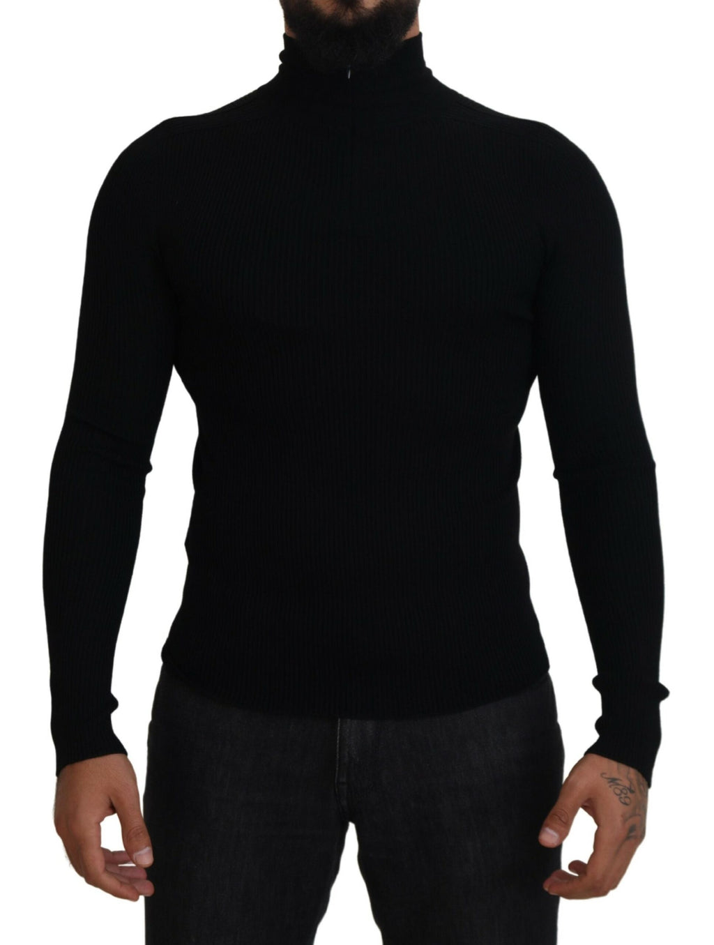 Dolce & Gabbana Black Turtleneck for Men