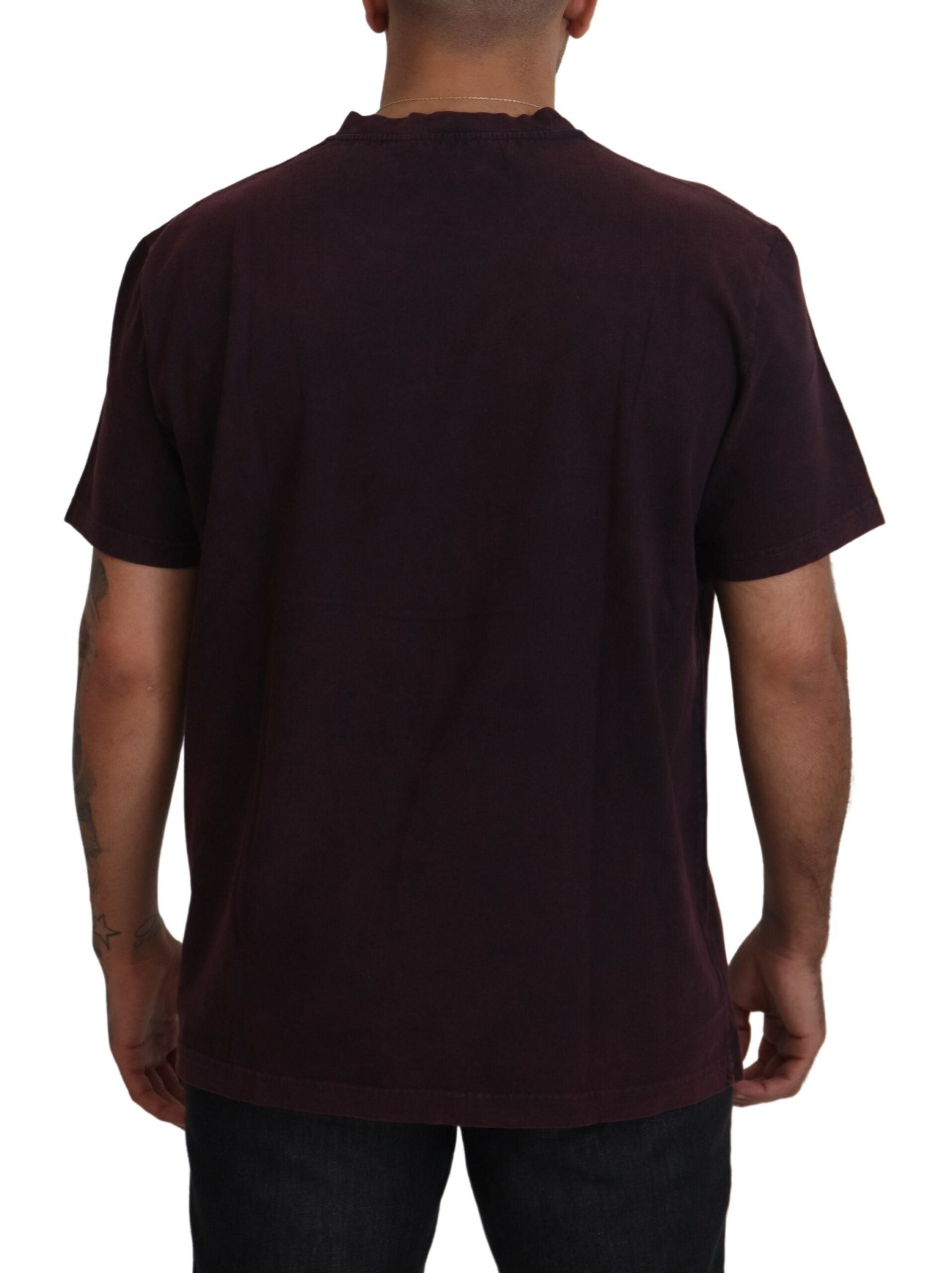 Dolce & Gabbana Red T-Shirt for Men detail view