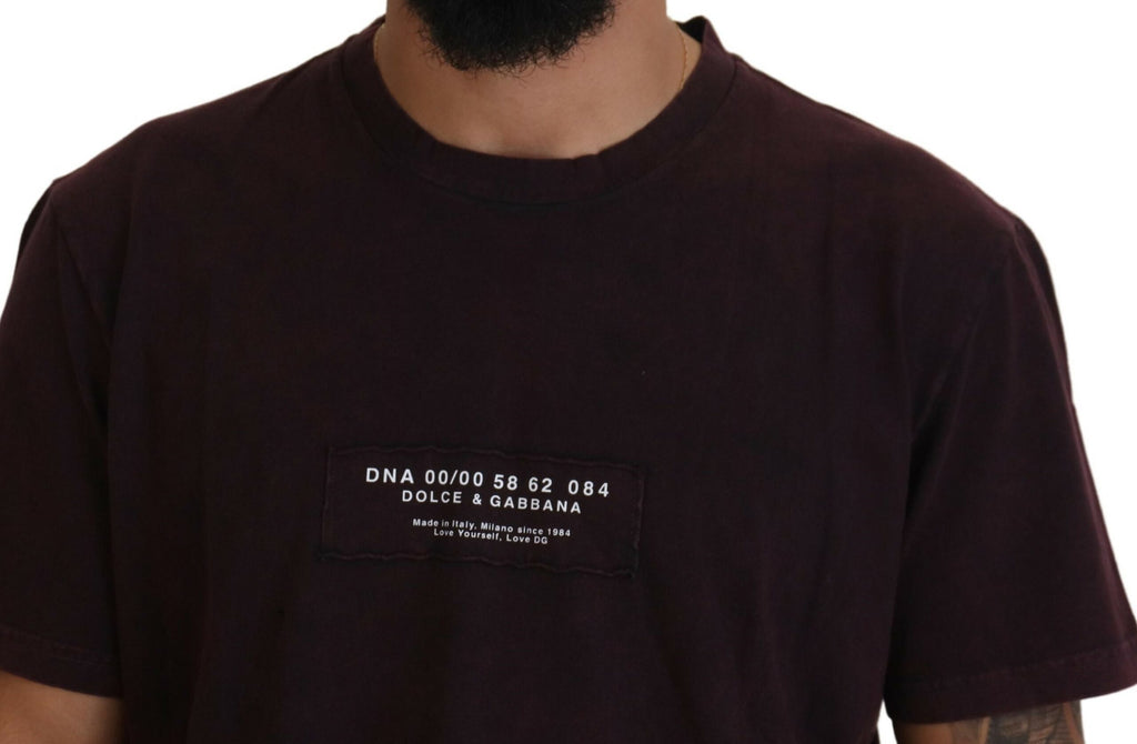 Dolce & Gabbana Red T-Shirt for Men side view