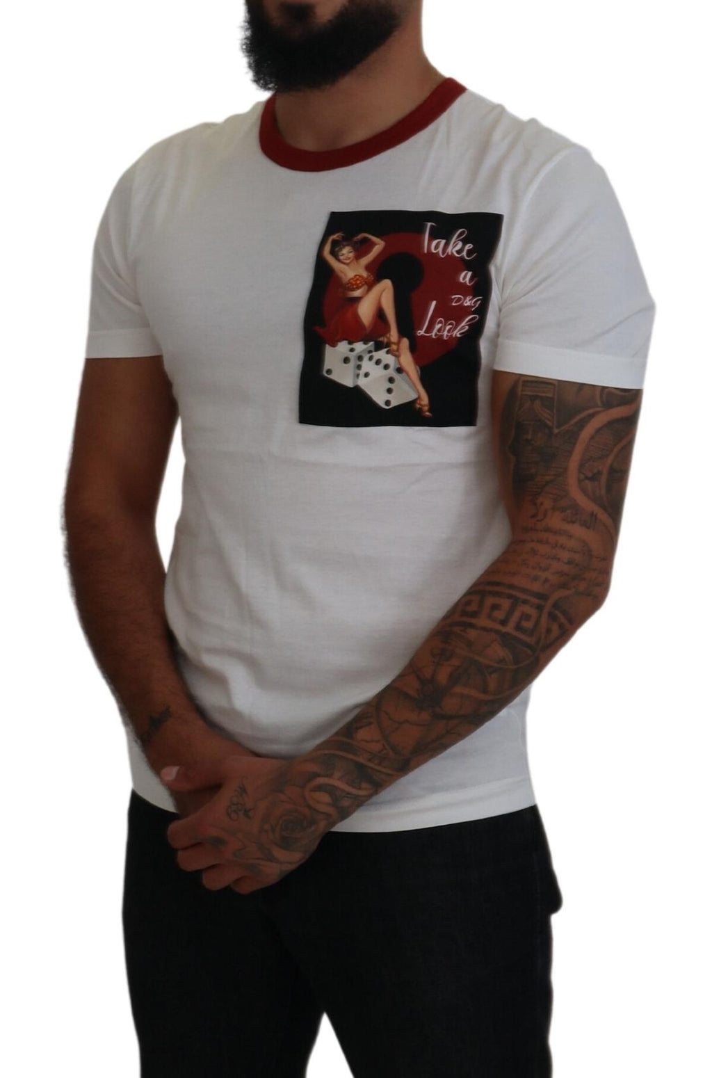 Dolce & Gabbana White T-Shirt for Men additional view