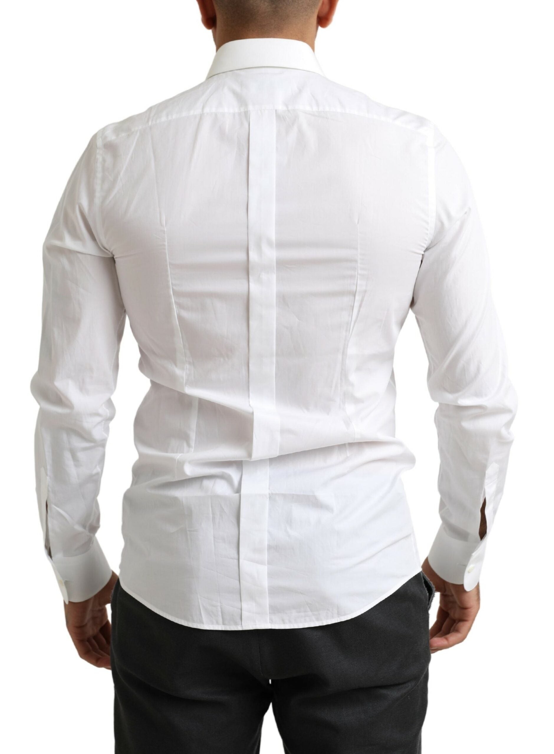 Dolce & Gabbana White Dress Shirt for Men detail view