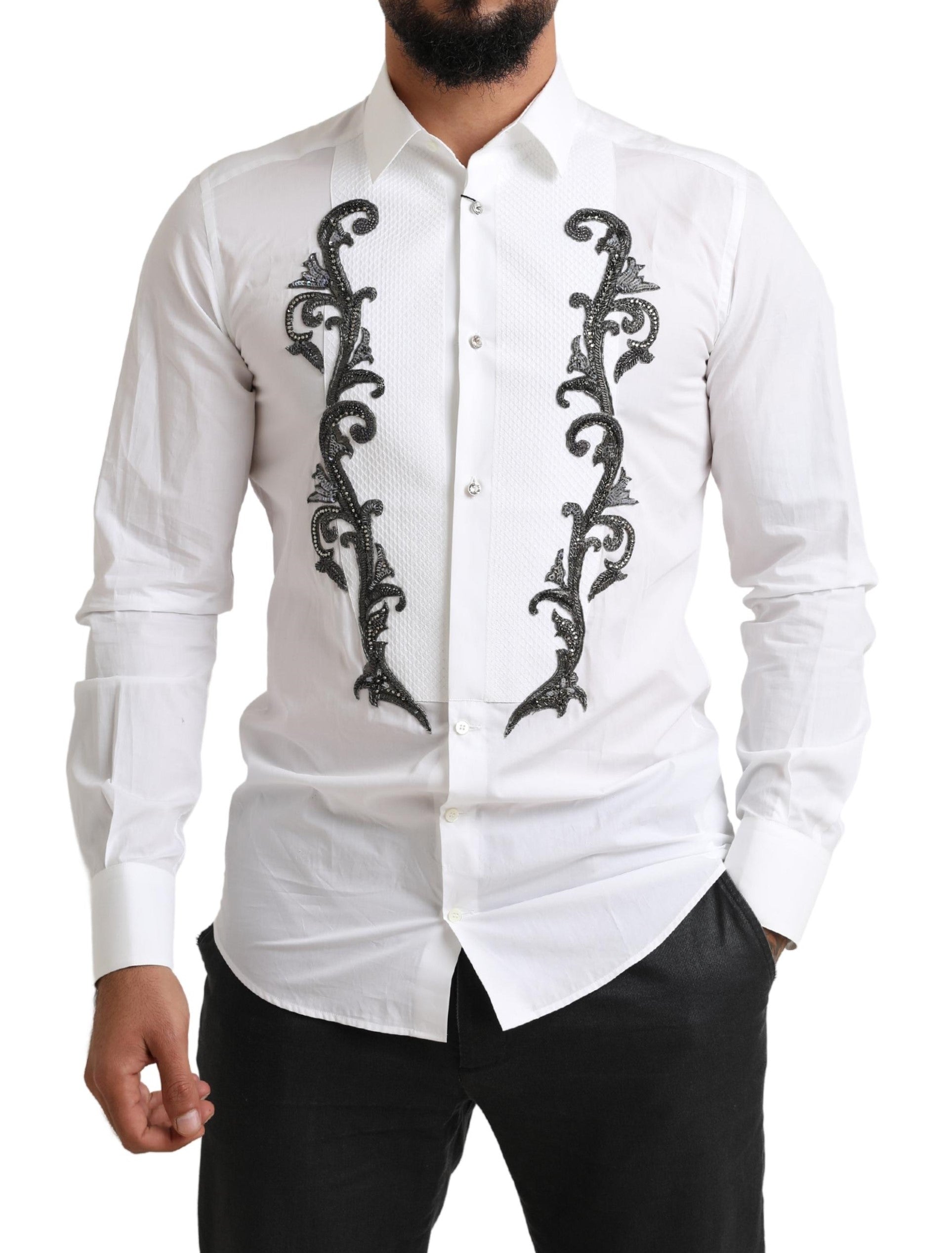 Dolce & Gabbana White Dress Shirt for Men additional view