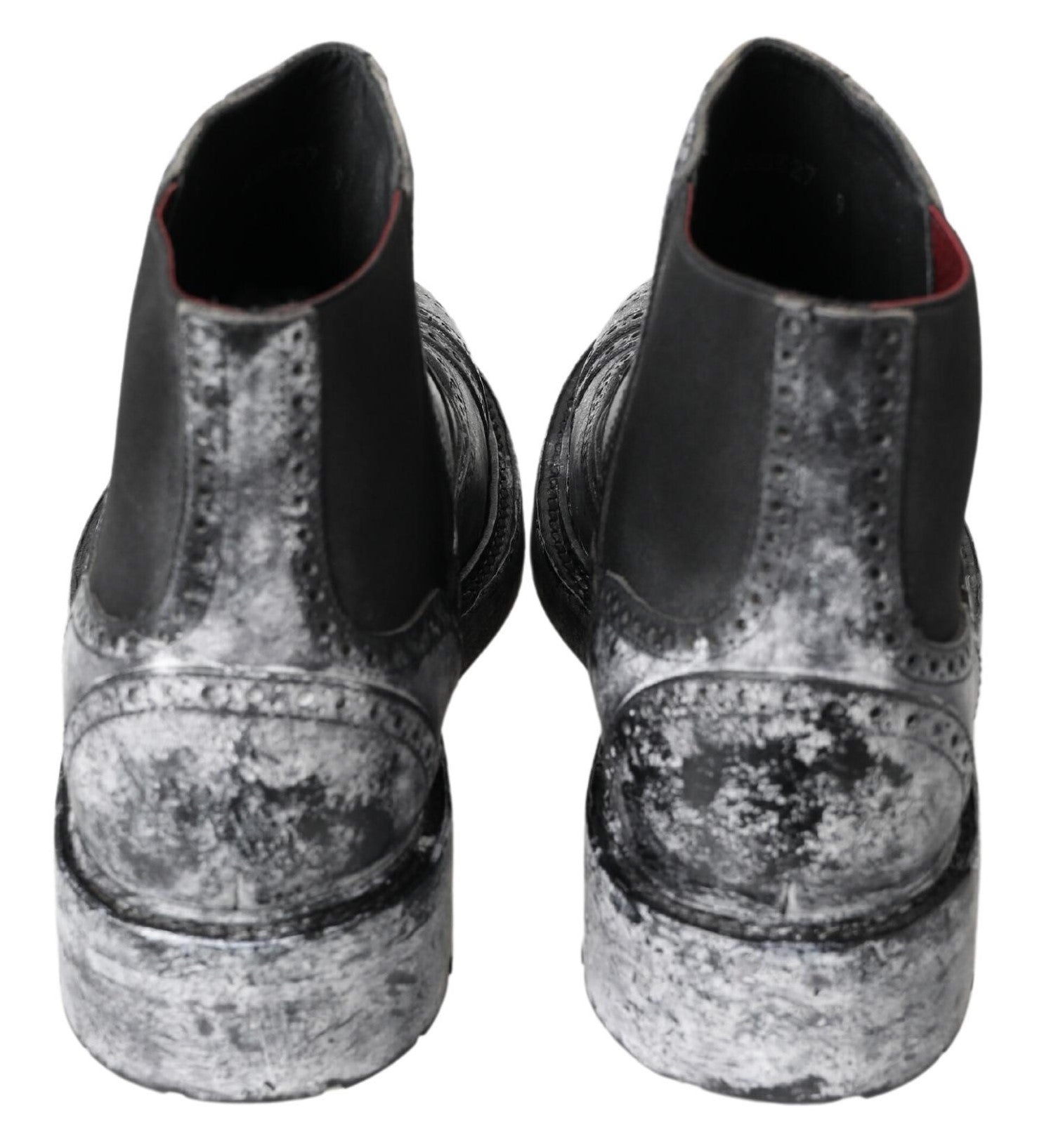 Dolce & Gabbana Black Chelsea Boots for Men side view