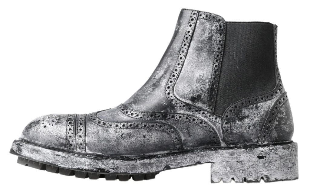 Dolce & Gabbana Black Chelsea Boots for Men additional view