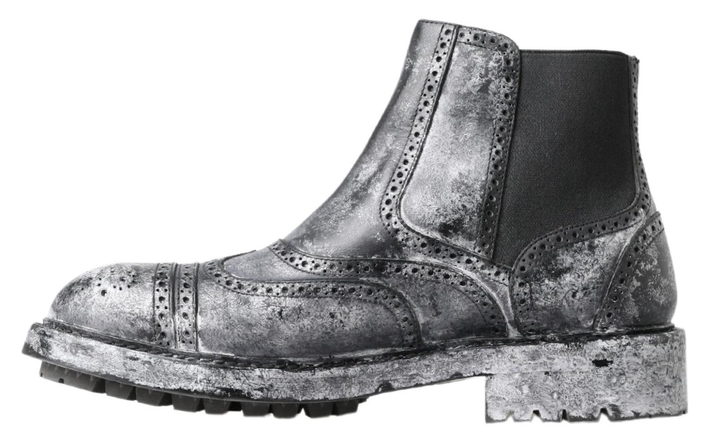 Dolce & Gabbana Black Chelsea Boots for Men additional view