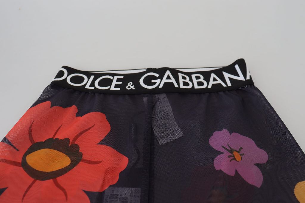 Dolce & Gabbana Black Tights for Women side view