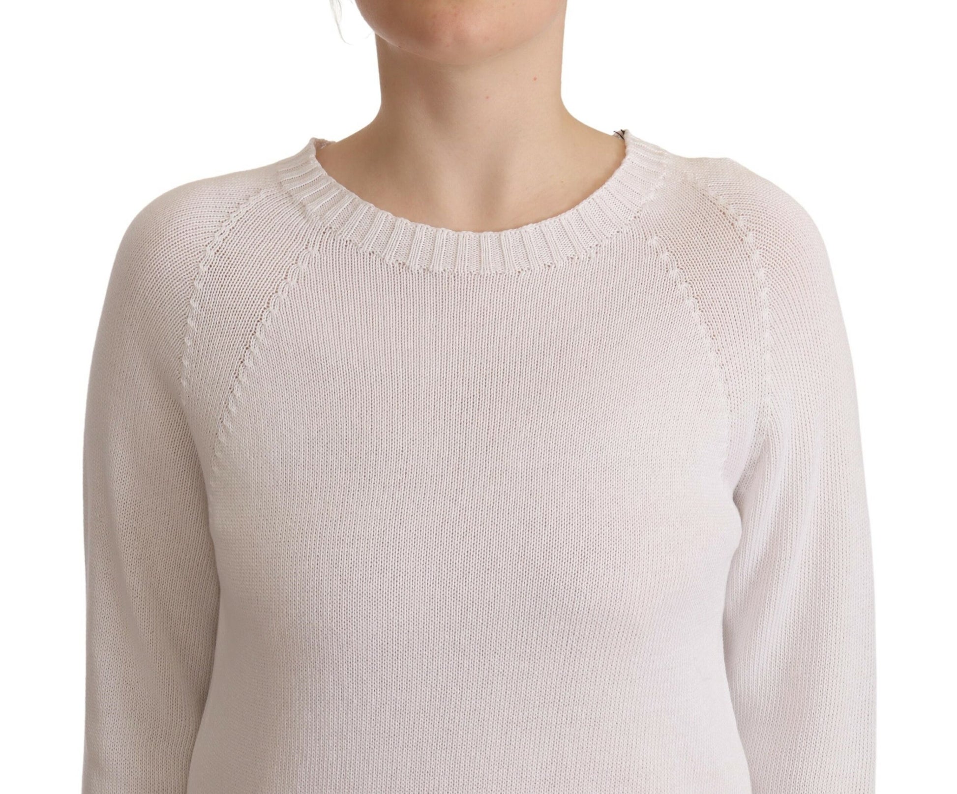 Alpha Studio White Sweatshirt for Women side view