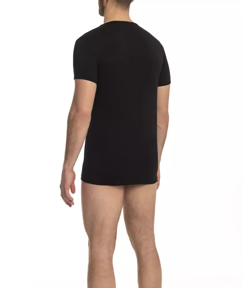Cavalli Class Black T-Shirt for Men alternate view