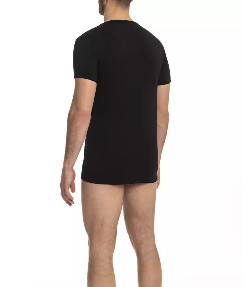 Cavalli Class Black T-Shirt for Men alternate view